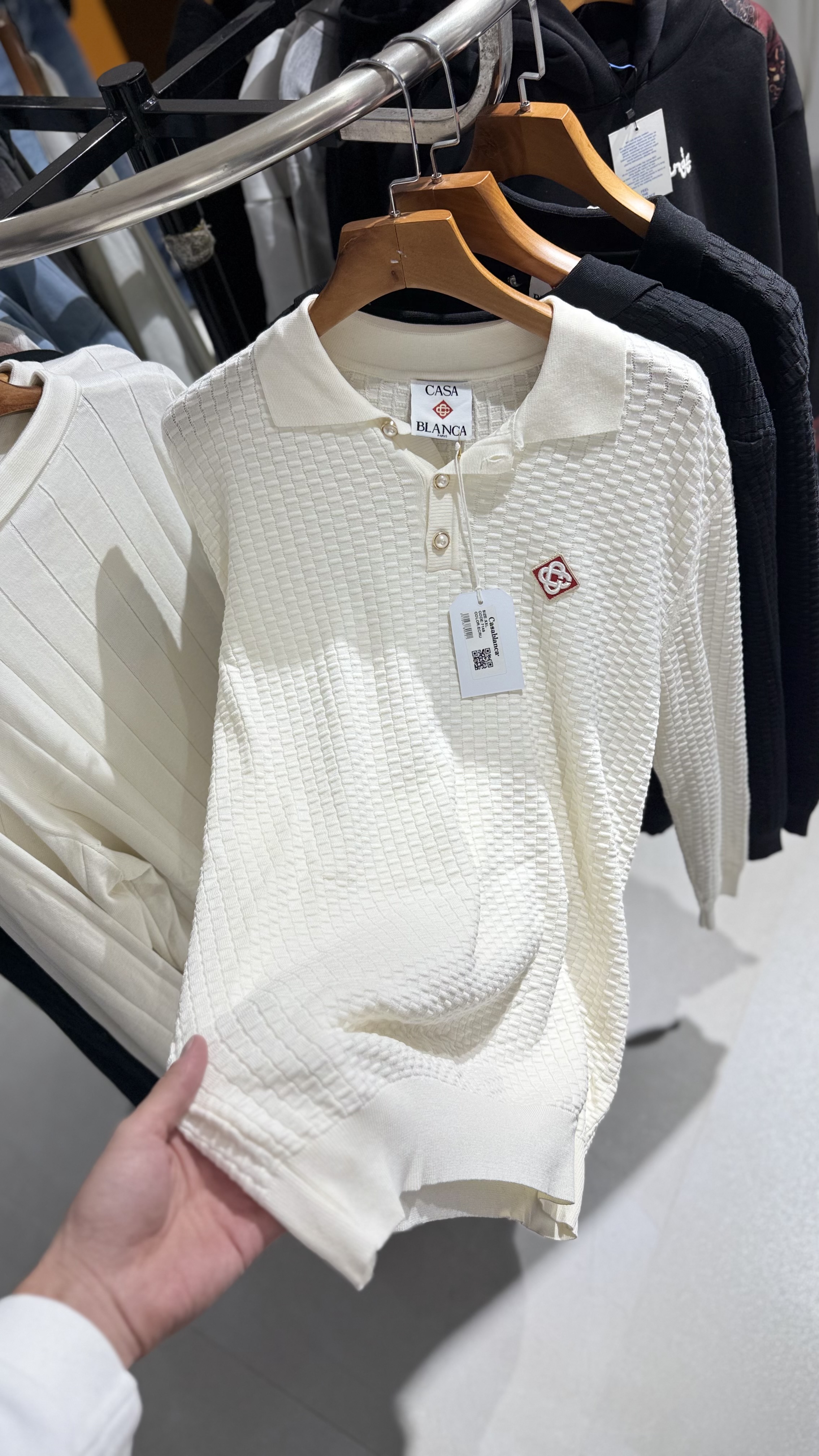 CASABLANCA POLO WHITE XXL