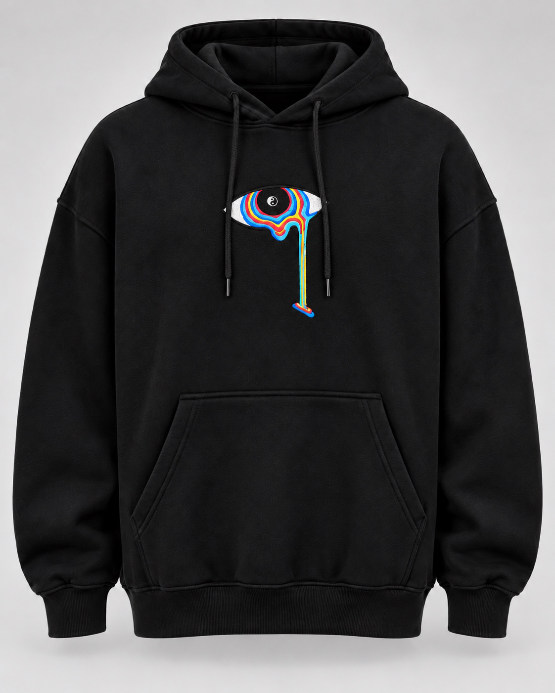 Rainbow Eye Hoodie BLACK