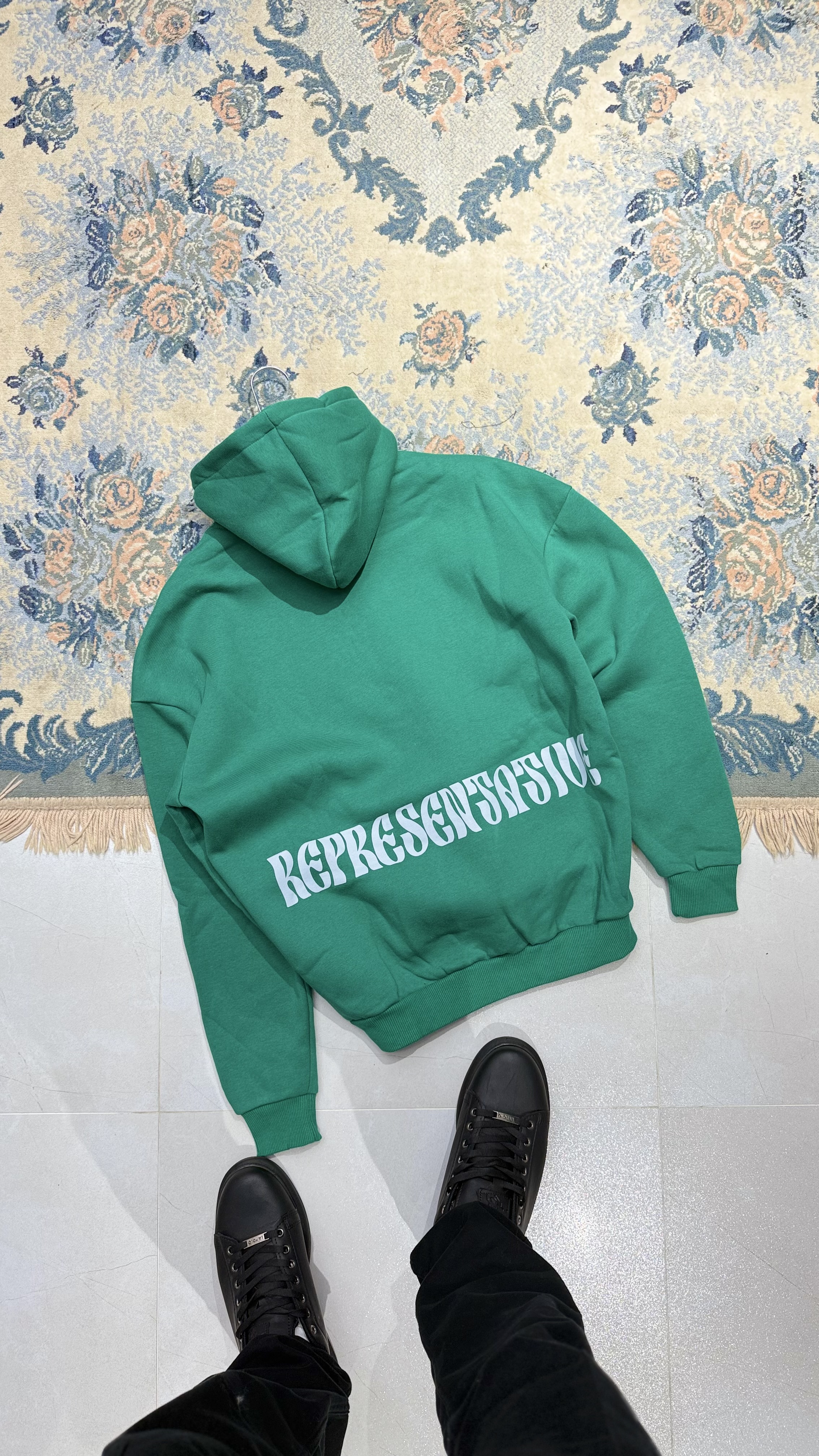 REPRESENTATIVE HOODIE GREEN
