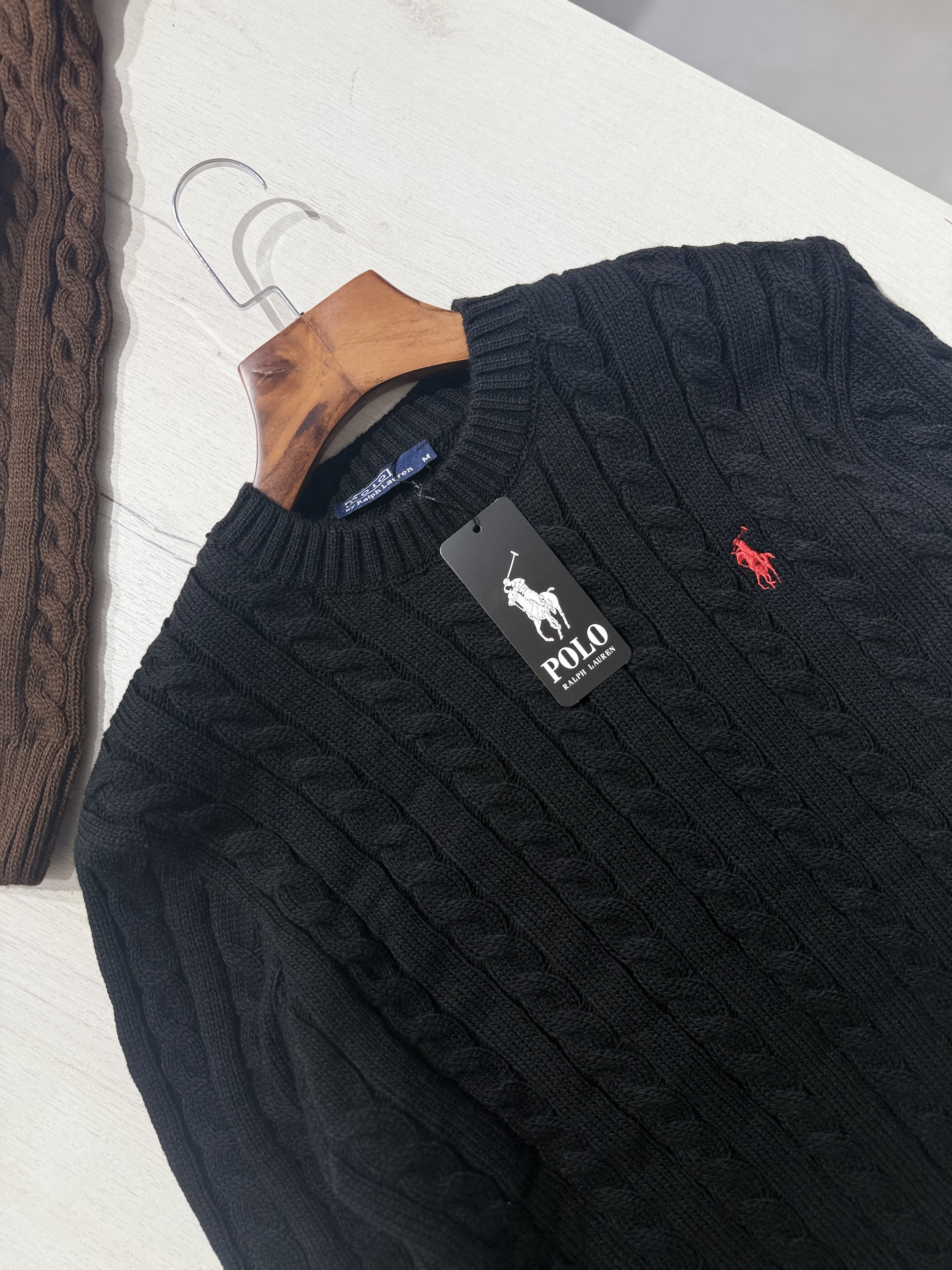 POLO RL Cable Knit – i Zi