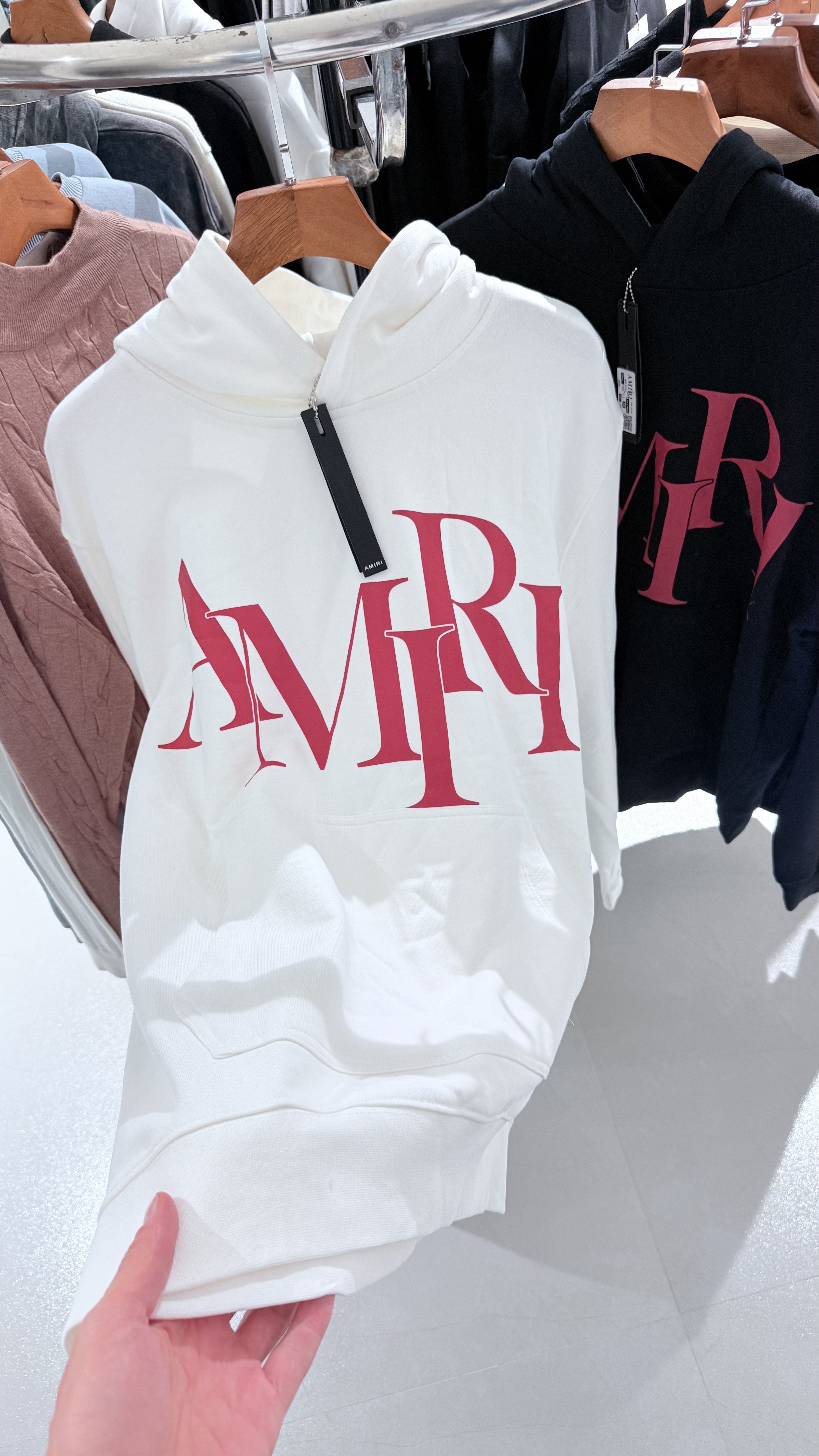 AMIRI HOODIE XXL WHITE