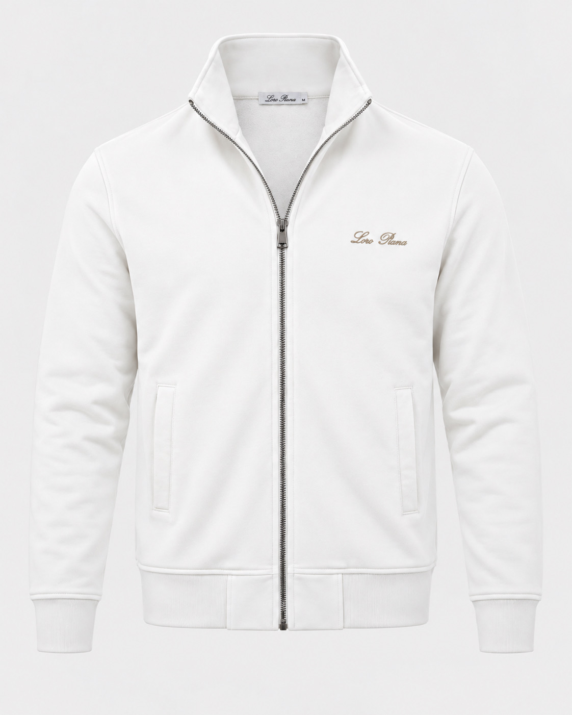 Loro Piana Zipper. - WHITE