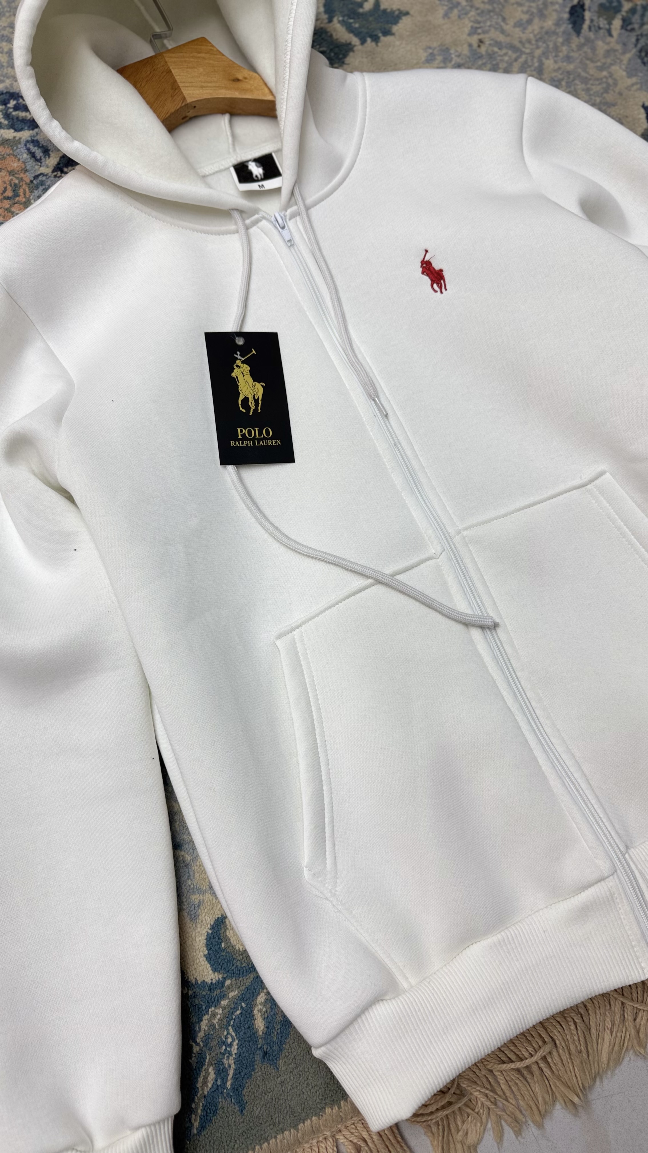 POLO WHITE ZIPPER KS