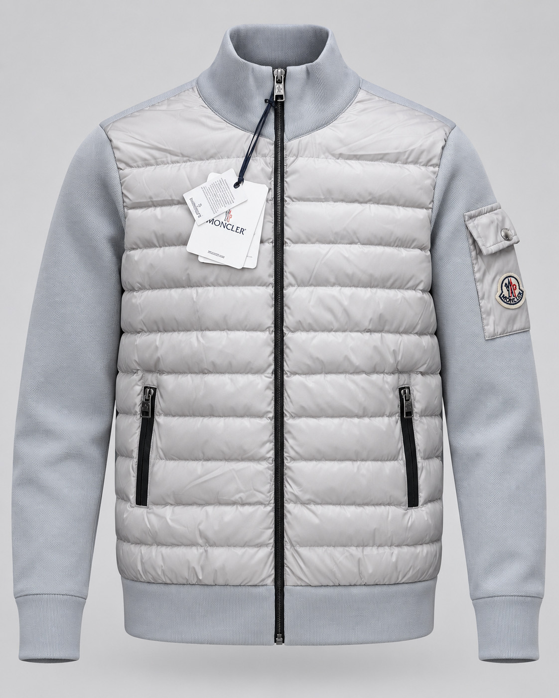 CARGIGAN MONCLER GREY