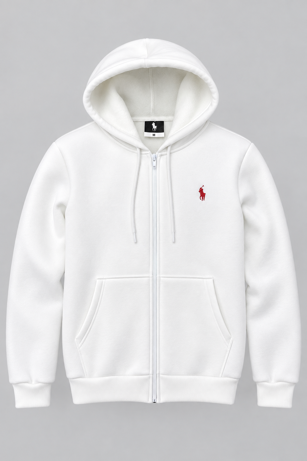 POLO WHITE ZIPPER KS