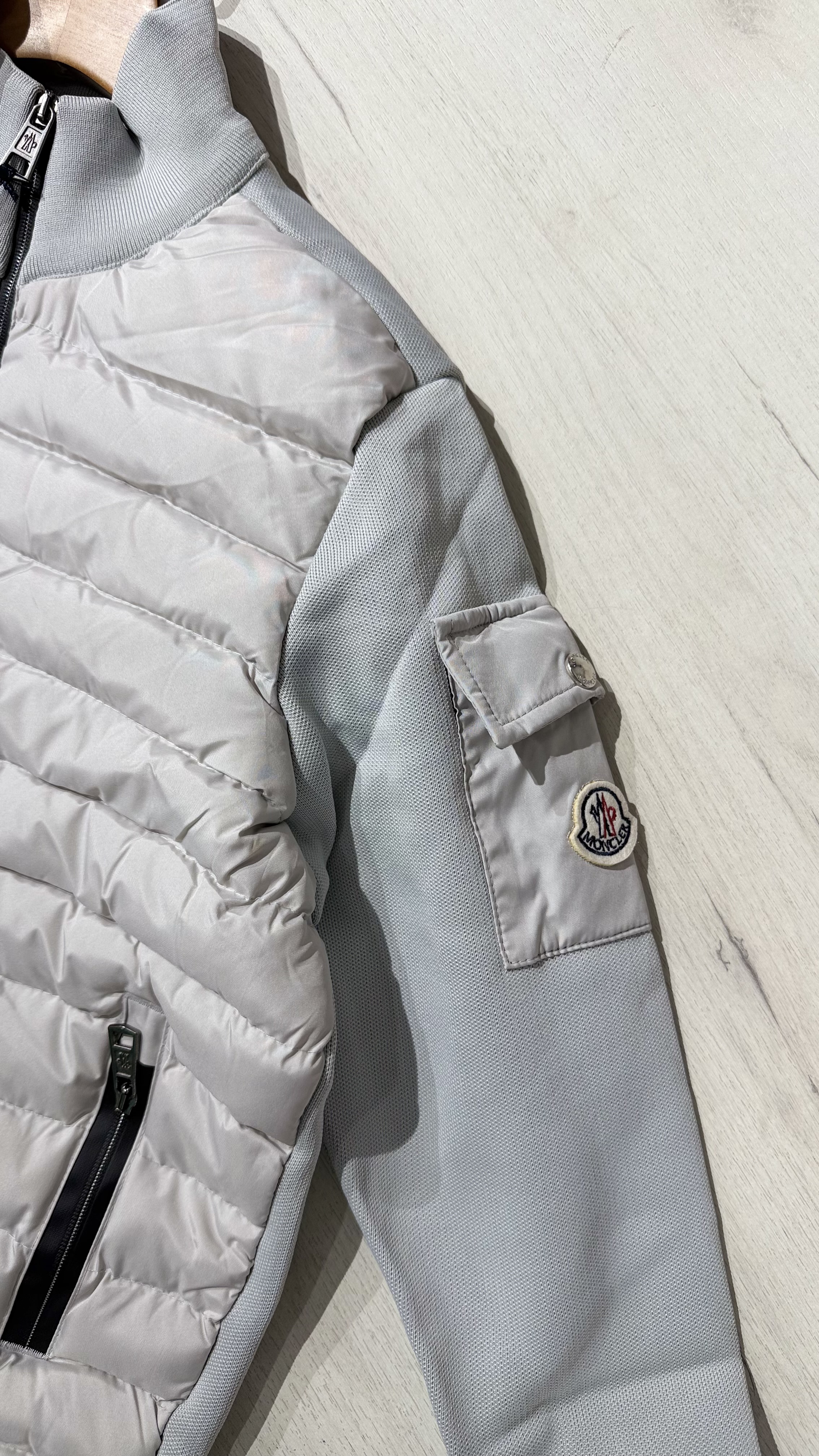 CARGIGAN MONCLER GREY