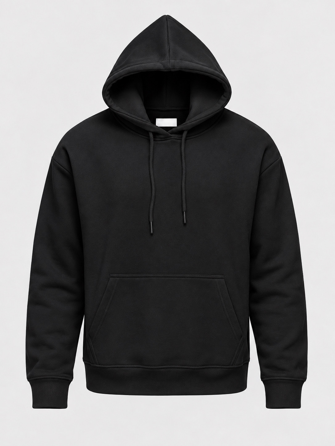 BASIC CRASH HOODIE BLACK