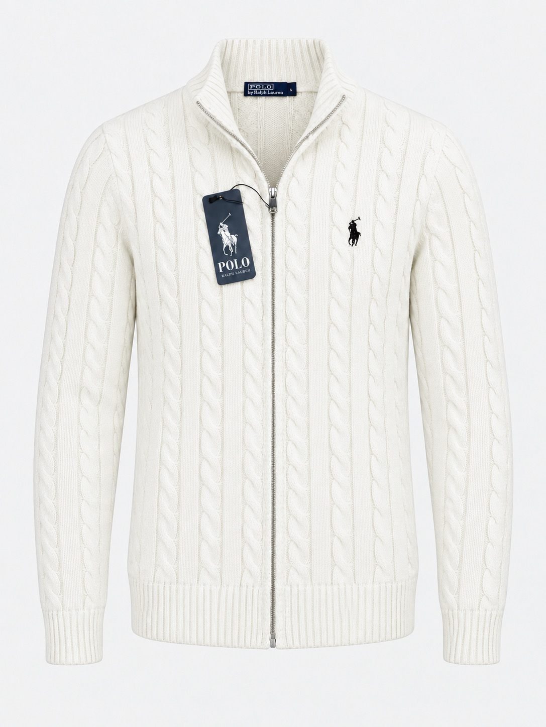 Polo Zipper Cable Knit - BARDHË