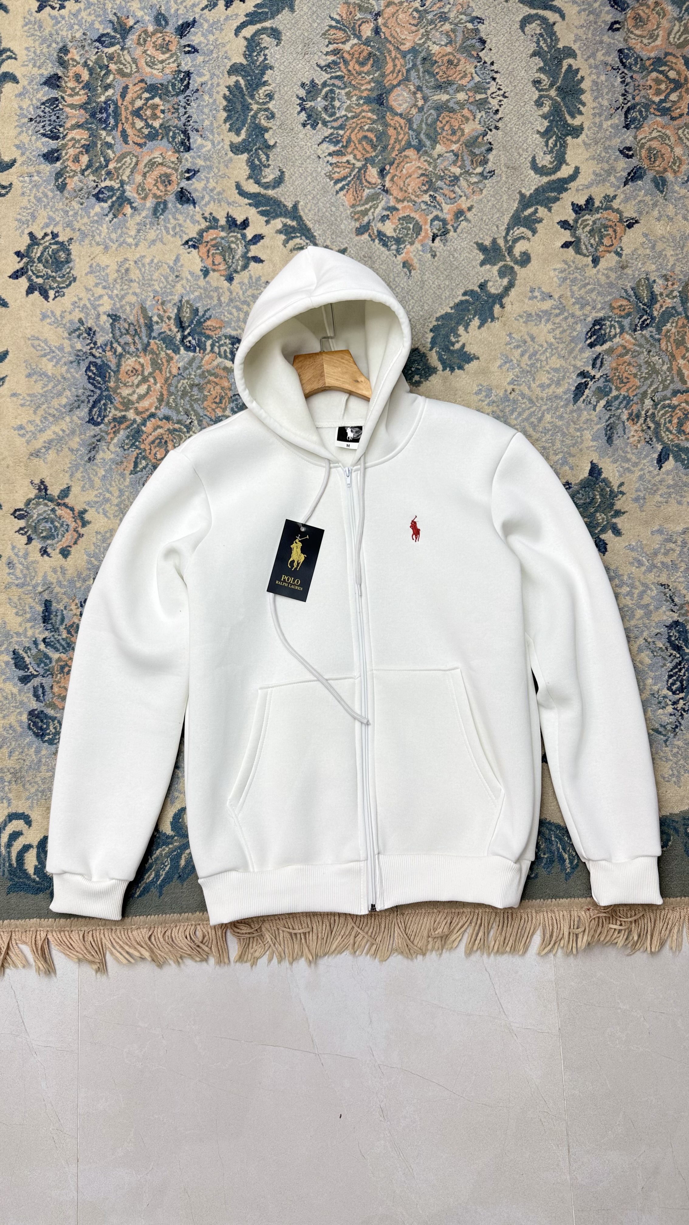 POLO WHITE ZIPPER KS