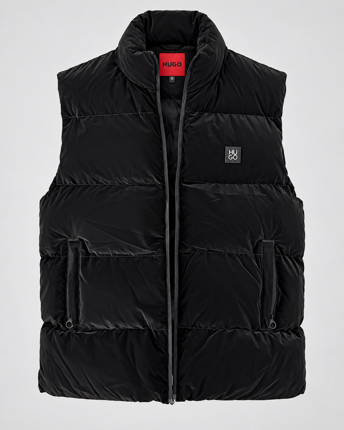 HUGO VEST BLACK MAT