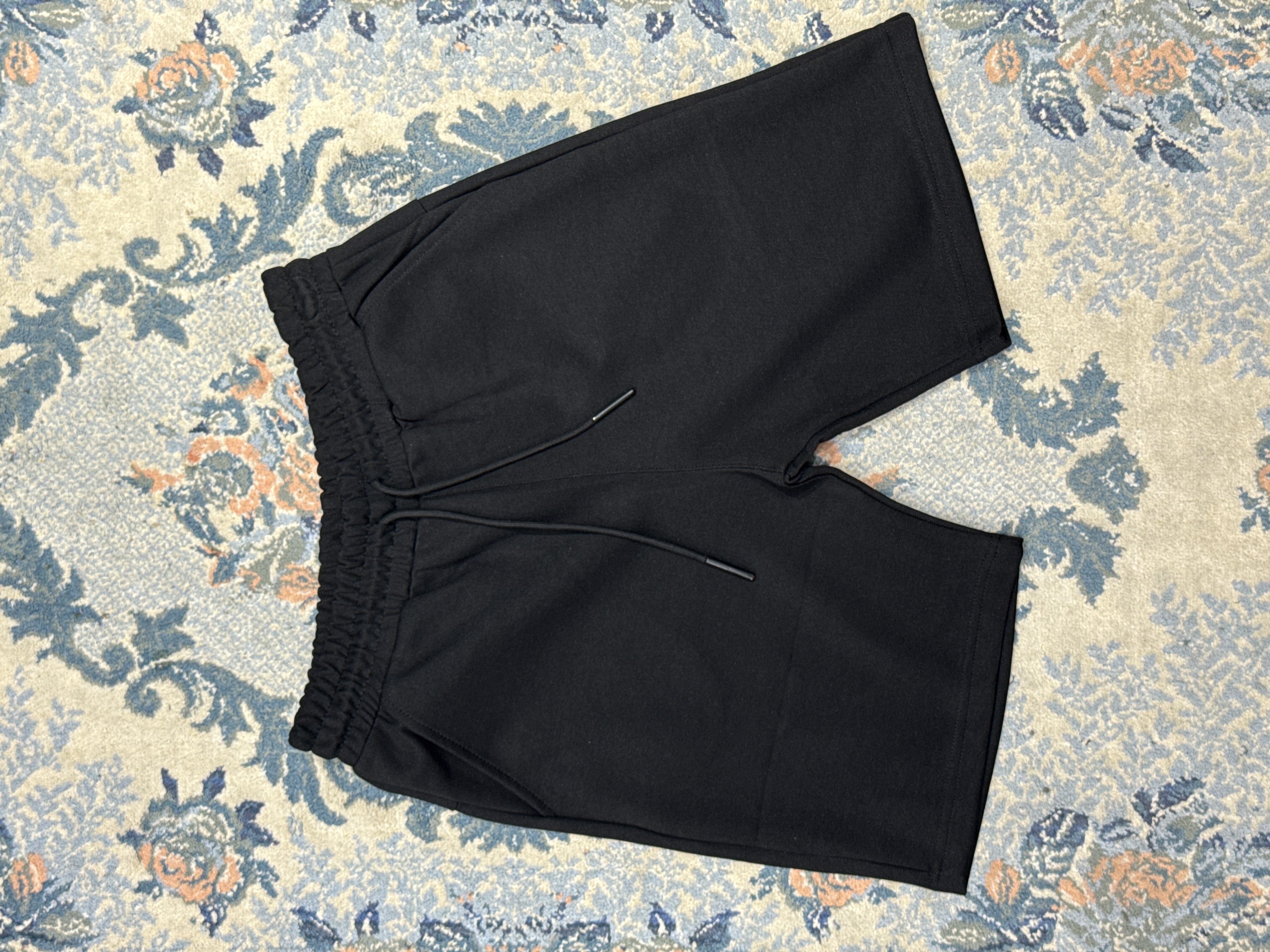 Basic black shorts