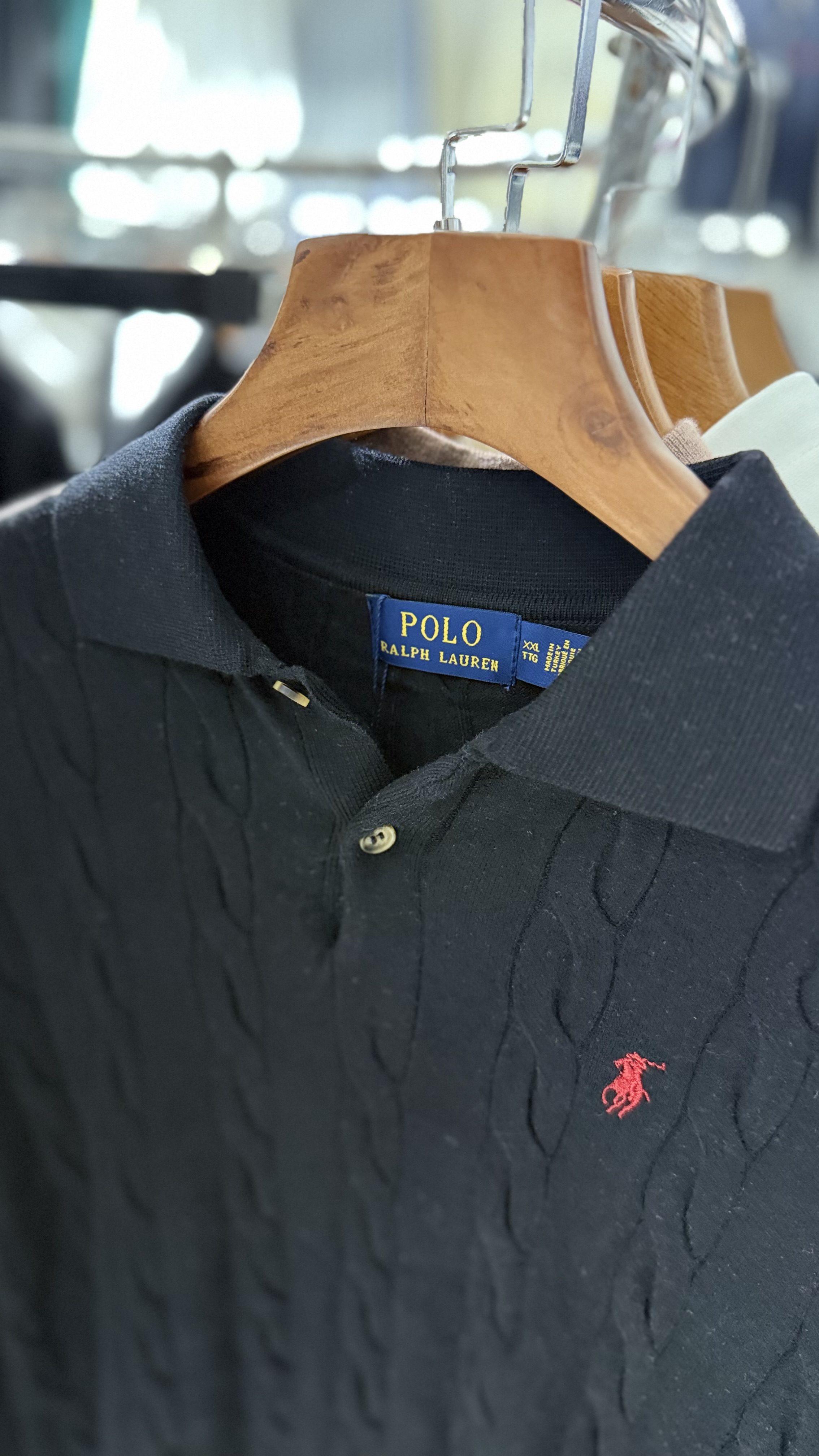 BLUZË POLO BLACK