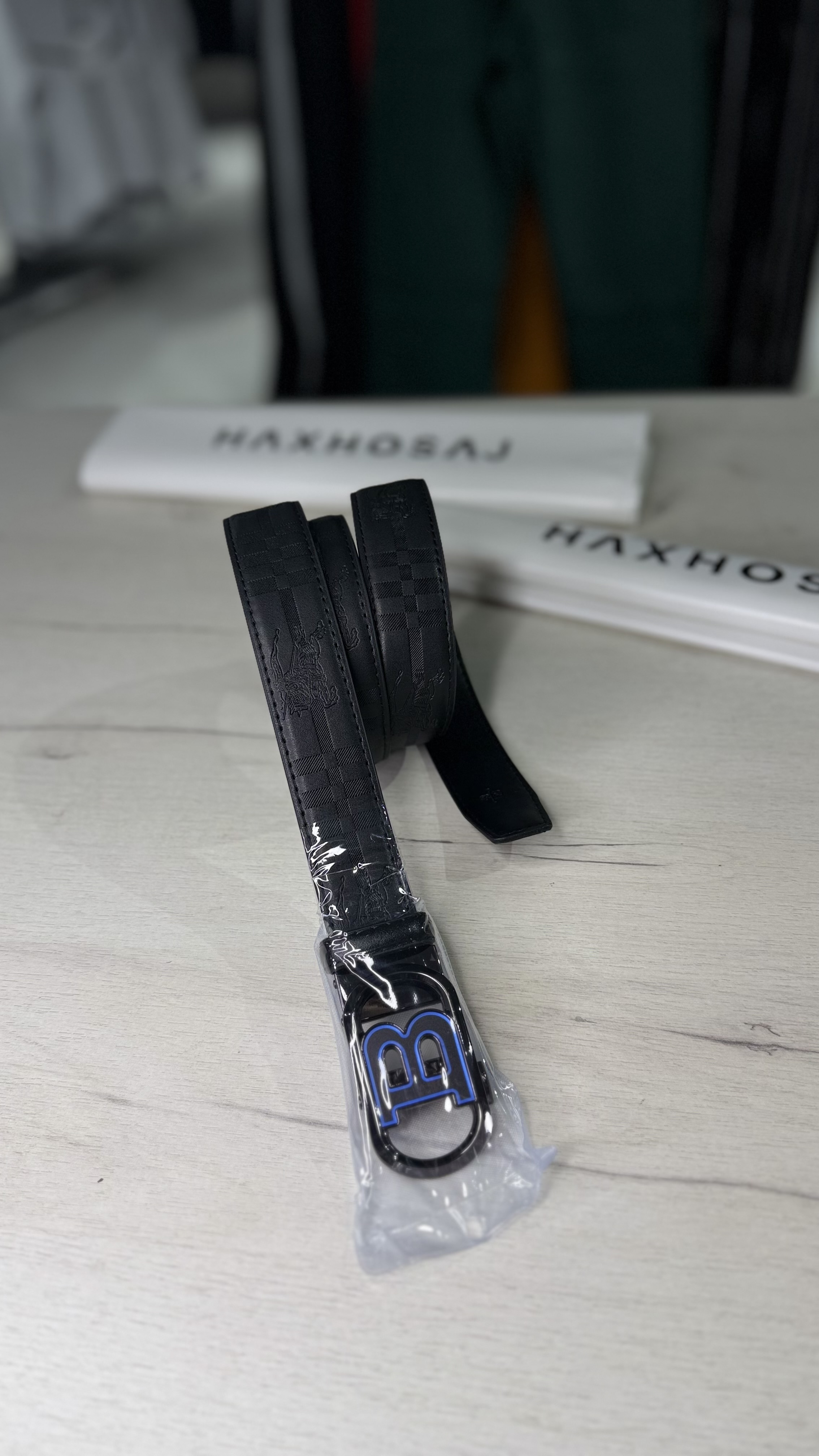BURBERRY BELT-BlueB